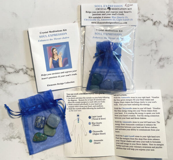 Soul Expression Crystal Meditation Kit