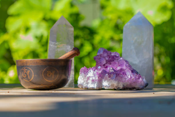 crystal bowl and crystals web