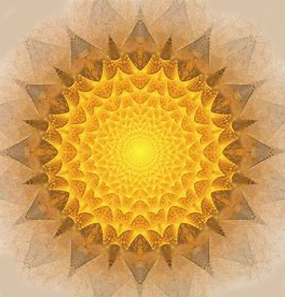 Sun mandala web